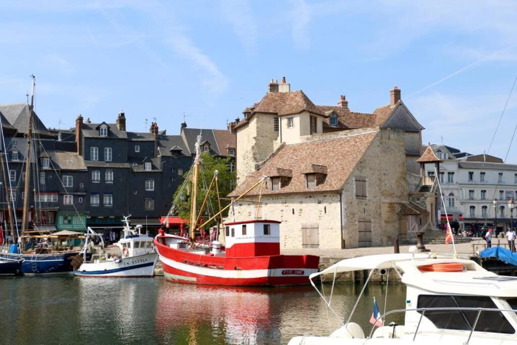 L'Honna Flow, Appartement De Charme Pres Du Centre. Honfleur Exterior foto